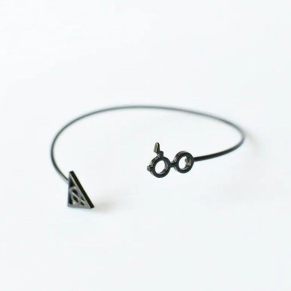 Jewelry - Deathly Hallos Harry Potter Bangle - BLACK